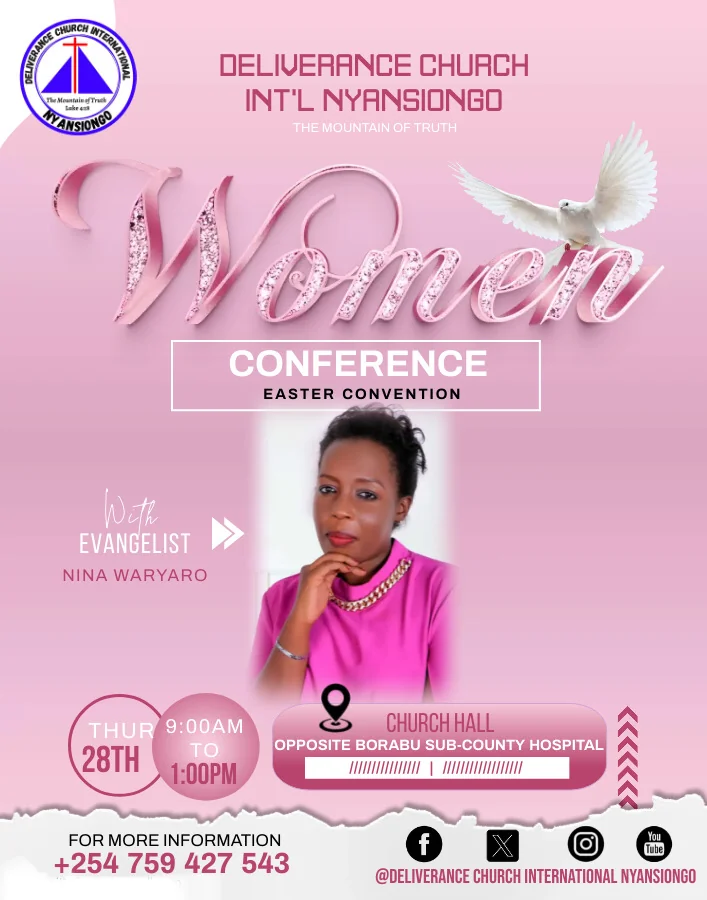 Women Conference flyer